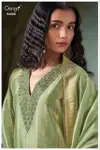 Jasmira 4268 By Ganga Kanjivaram Silk Dress Material Suppliers In India
